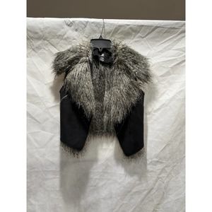 JDS Faux Fur Sherling Vest - Sz XS